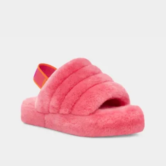 NEW UGG KIDS FLUFF YEAH SLIDE (Without